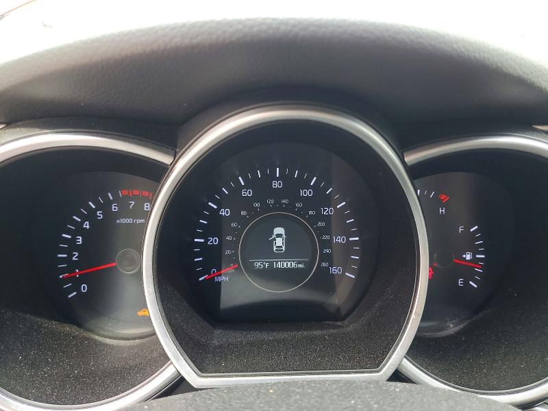2015 Kia Optima VIN 5XXGM4A79FG393526 COPART salvage auction — REAR END, Fl - Cert Of Title Slvg Rebuildable, sold $900 on 2026-07-17 (photo 9)