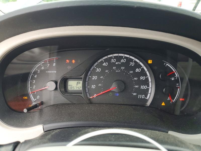 2011 Toyota Sienna VIN 5TDKK3DC8BS045597 COPART salvage auction — FRONT END, MA - CERT OF TITLE-RECONSTRCTD COLL, sold $850 on 2026-07-22 (photo 9)