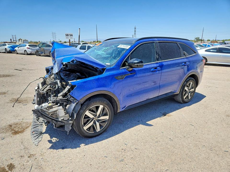 2021 Kia VIN 5XYRL4LC0MG008188 COPART salvage auction — FRONT END, Az - Cert Of Title - Salvage, sold $2,800 on 2026-07-06 (photo 1)