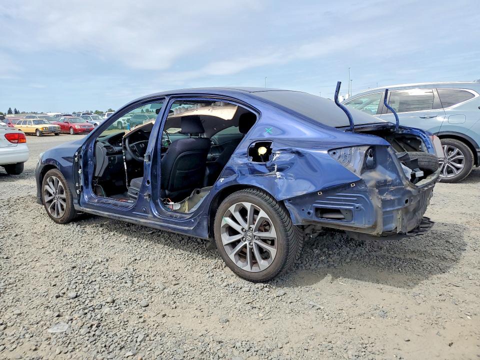 2014 Honda Accord VIN 1HGCR2F52EA215075 COPART salvage auction — SIDE, Ca - Salvage Certificate, sold $1,600 on 2026-07-09 (photo 2)