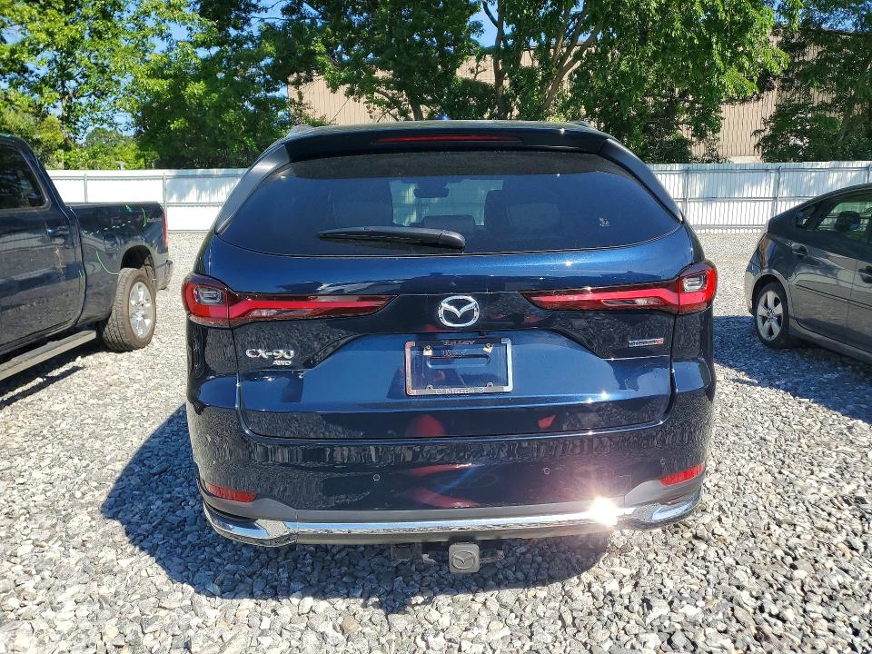 2025 Mazda Cx-90 VIN JM3KKDHC7S1215856 COPART salvage auction — REAR END, Ma - Cert Of Title-Salvage, sold $11,000 on 2026-07-22 (photo 6)