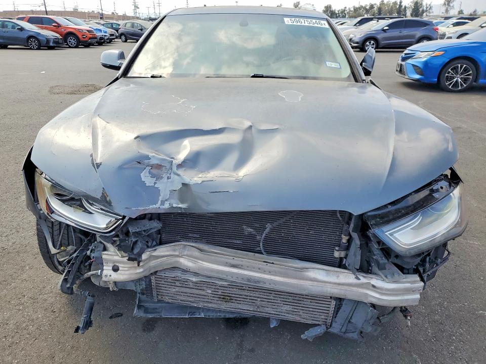 2015 Audi A4 VIN WAUAFAFL0FN034295 COPART salvage auction — FRONT END, Tx - Dis/Dlr/Exp Only Clean Title, sold $450 on 2026-07-22 (photo 5)