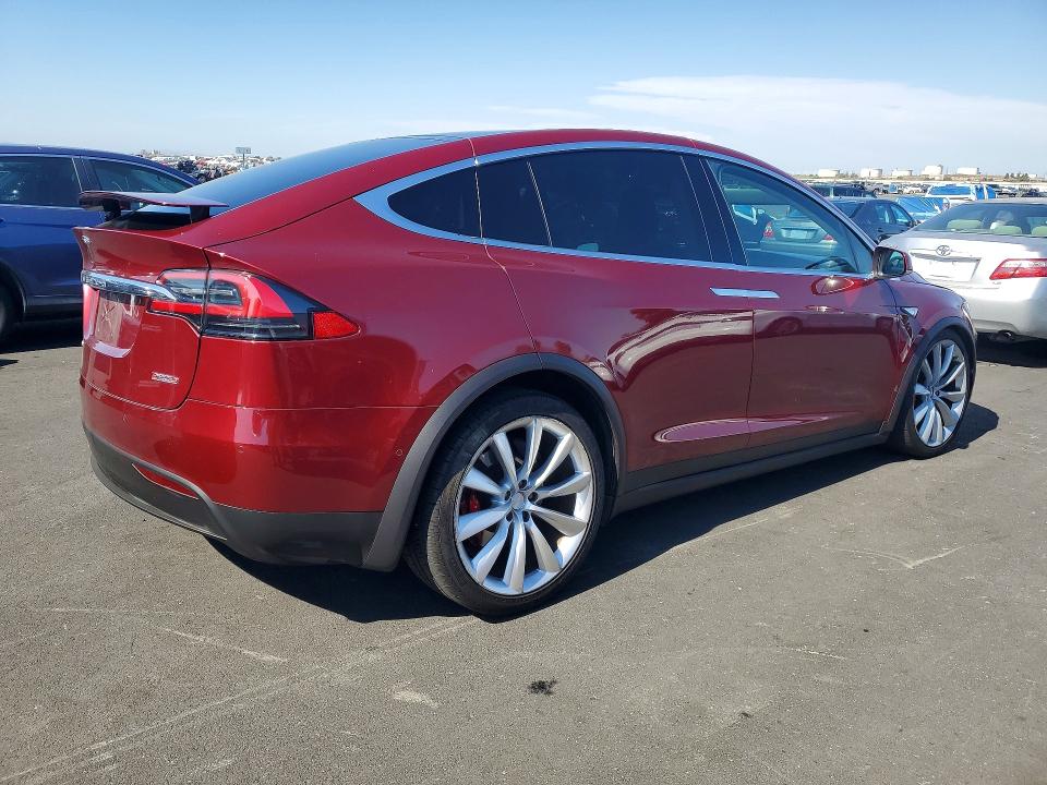 2016 Tesla VIN 5YJXCBE46GFS00289 COPART salvage auction — FRONT END, Ca - Dis/Dlr/Exp App For Dup Clean, sold $14,800 on 2026-07-20 (photo 3)