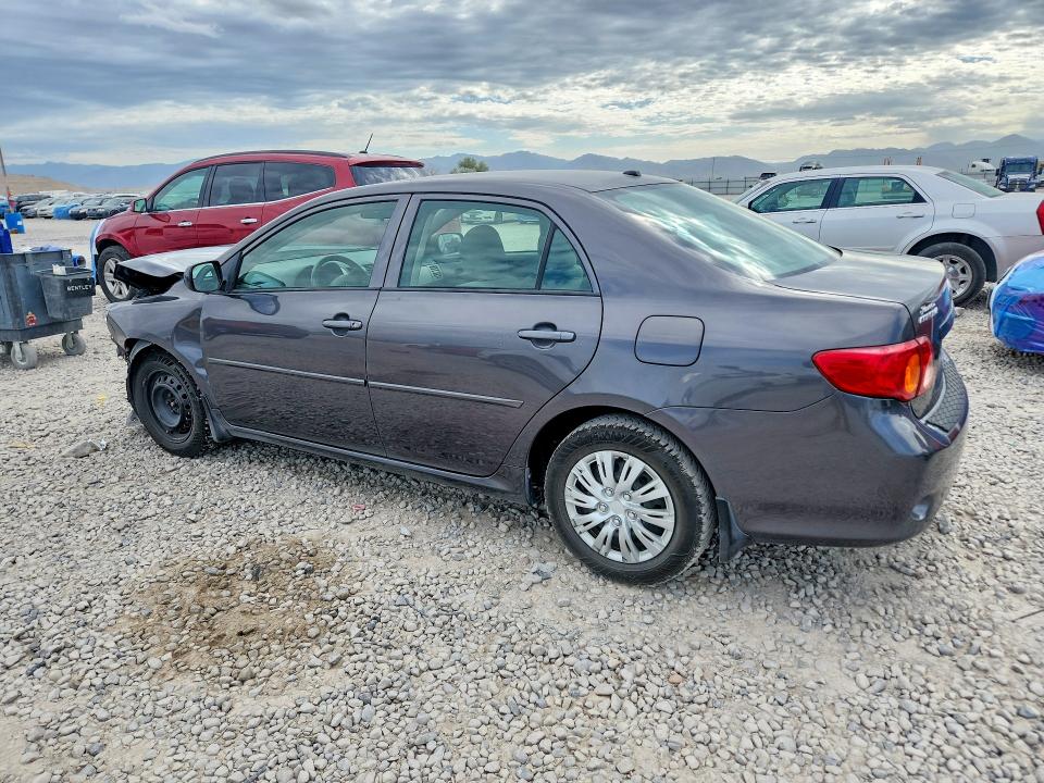 2009 Toyota Corolla VIN JTDBL40E89J048534 COPART salvage auction — FRONT END, Ut - Salvage Certificate, sold $575 on 2026-07-31 (photo 2)