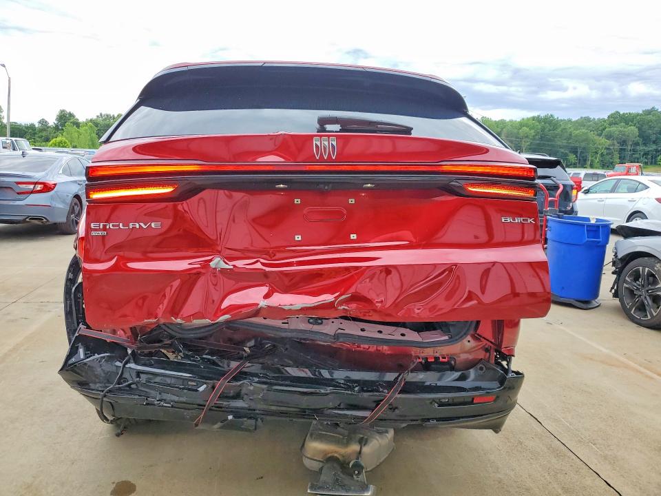 2025 Buick Enclave VIN 5GAEVBRS3SJ102897 COPART salvage auction — REAR END, Fl - Cert Of Title Slvg Rebuildable, sold $9,500 on 2026-07-02 (photo 6)