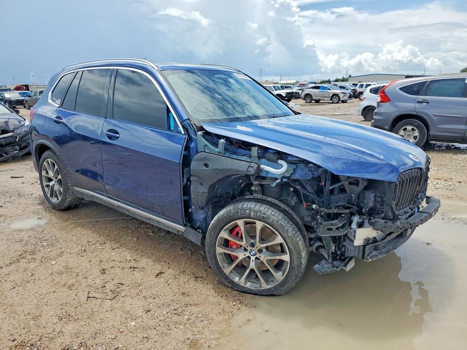 2022 BMW X5 VIN 5UXTA6C09N9K25785 COPART salvage auction — FRONT END, Tx - Salvage Vehicle Title, sold $27,250 on 2026-07-17 (photo 4)
