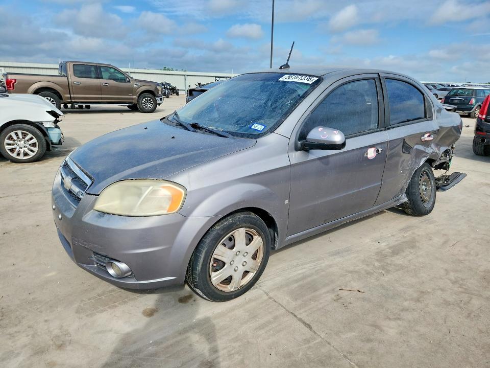 2009 Chevrolet Aveo VIN KL1TG56E89B613730 COPART salvage auction — REAR END, Tx - Salvage Vehicle Title, sold $250 on 2026-07-09 (photo 1)