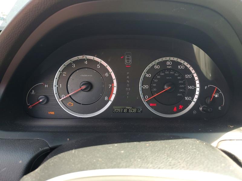2008 Honda Accord VIN JHMCP26398C079196 COPART salvage auction — FRONT END, Tn - Salvage Certificate, sold $40 on 2026-07-20 (photo 9)