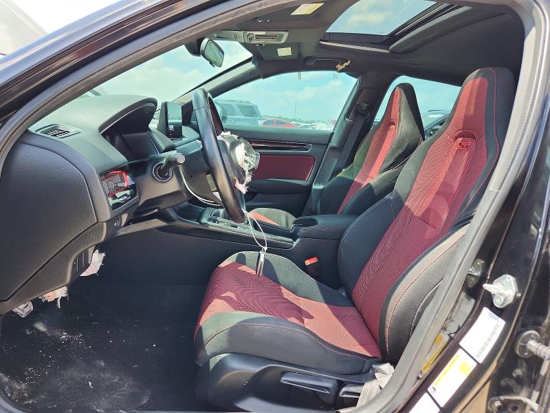 2025 Honda Civic VIN 2HGFE1E5XSH473507 COPART salvage auction — FRONT END, Tx - Salvage Vehicle Title, sold $10,300 on 2026-07-02 (photo 7)