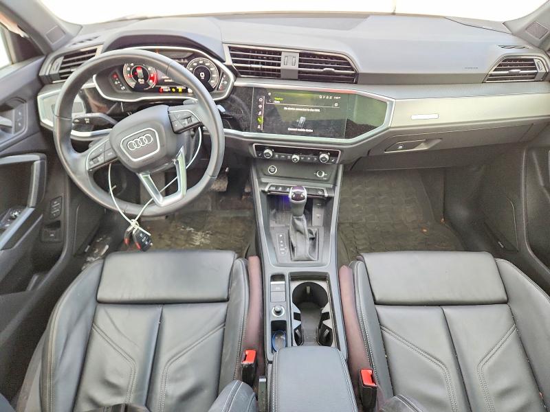 2023 Audi Q3 VIN WA1EECF37P1106969 COPART salvage auction — FRONT END, TX - SALVAGE VEHICLE TITLE (P), sold $250 on 2026-07-30 (photo 8)