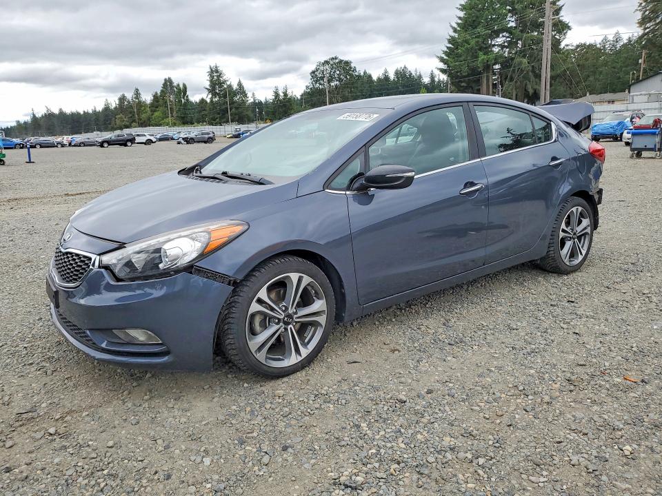2016 Kia Forte VIN KNAFZ4A84G5578043 COPART salvage auction — REAR END, WA - BILL OF SALE, sold $1,500 on 2026-07-31 (photo 1)