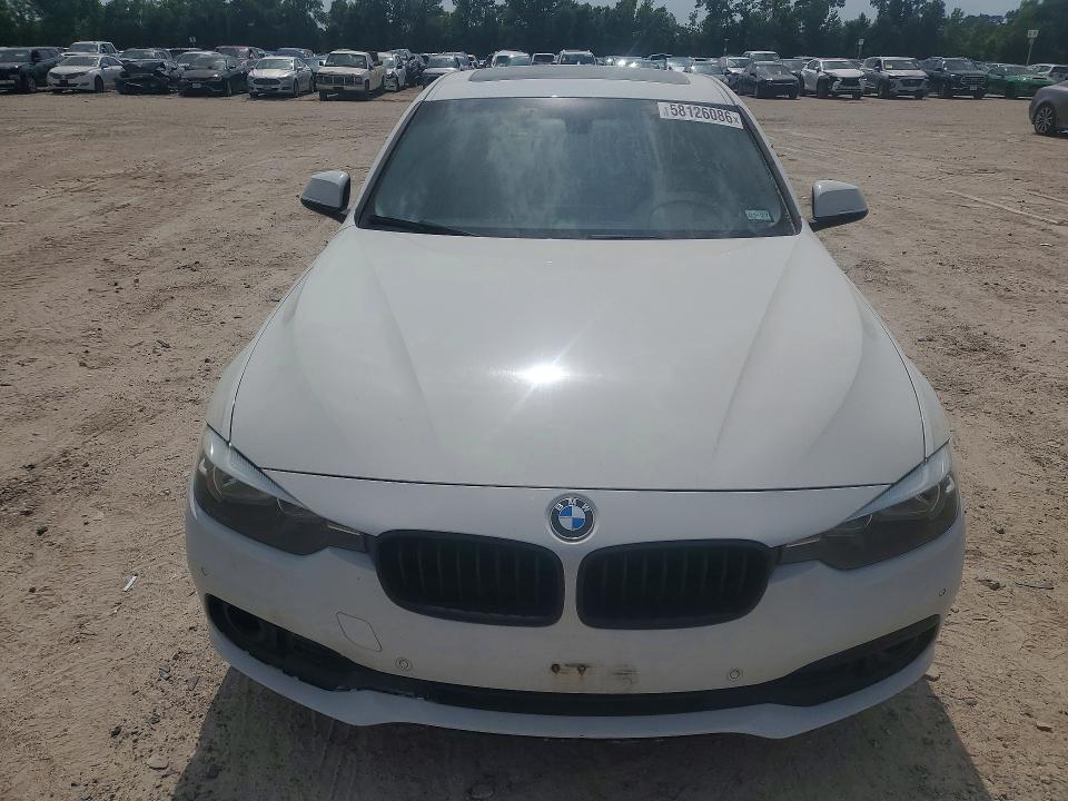 2016 BMW 3 series VIN WBA8E1G54GNT37406 COPART salvage auction — ALL OVER, Tx - Salvage Vehicle Title, sold $1,450 on 2026-07-31 (photo 5)