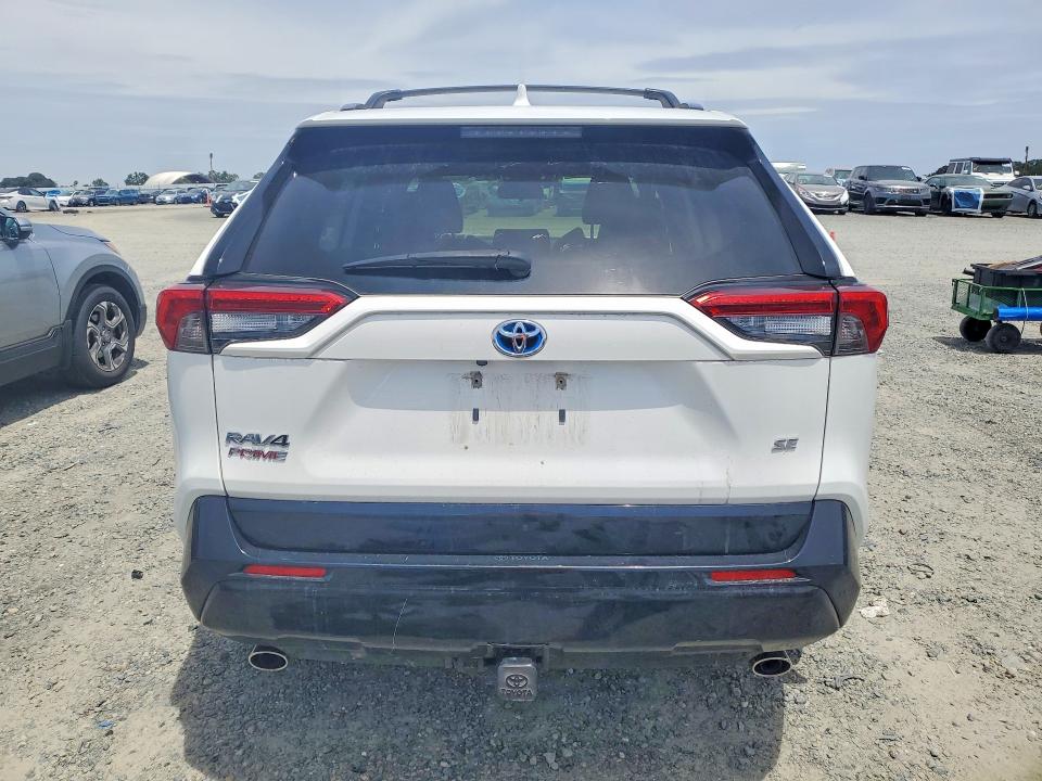 2021 Toyota Rav4 prime VIN JTMAB3FV6MD063931 COPART salvage auction — FRONT END, Ca - Salvage Certificate, sold $11,100 on 2026-07-07 (photo 6)