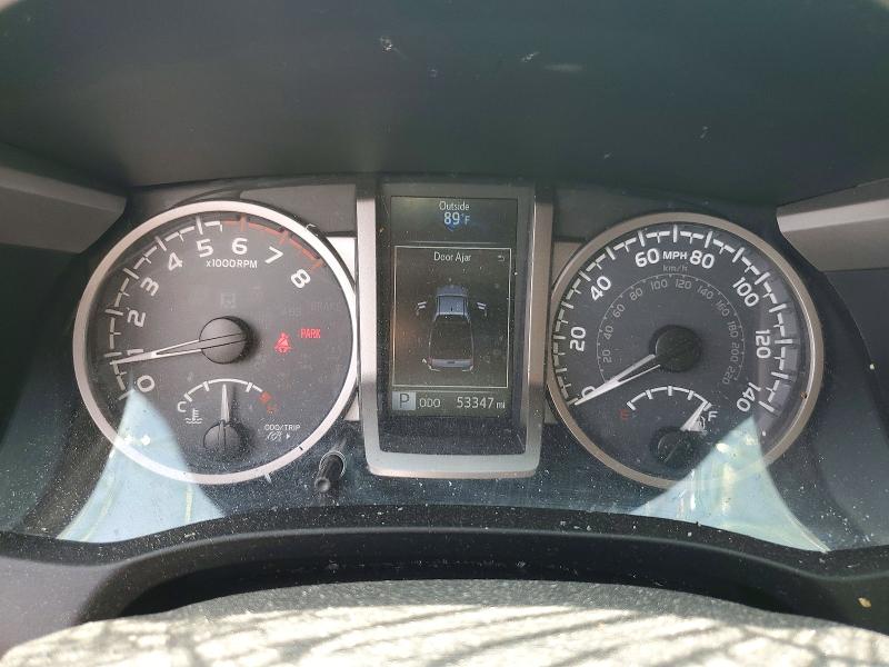 2018 Toyota Tacoma VIN 5TFSX5ENXJX062472 COPART salvage auction — FRONT END, Ny - Mv-907A Salvage Certificate, sold $10,200 on 2026-07-07 (photo 9)