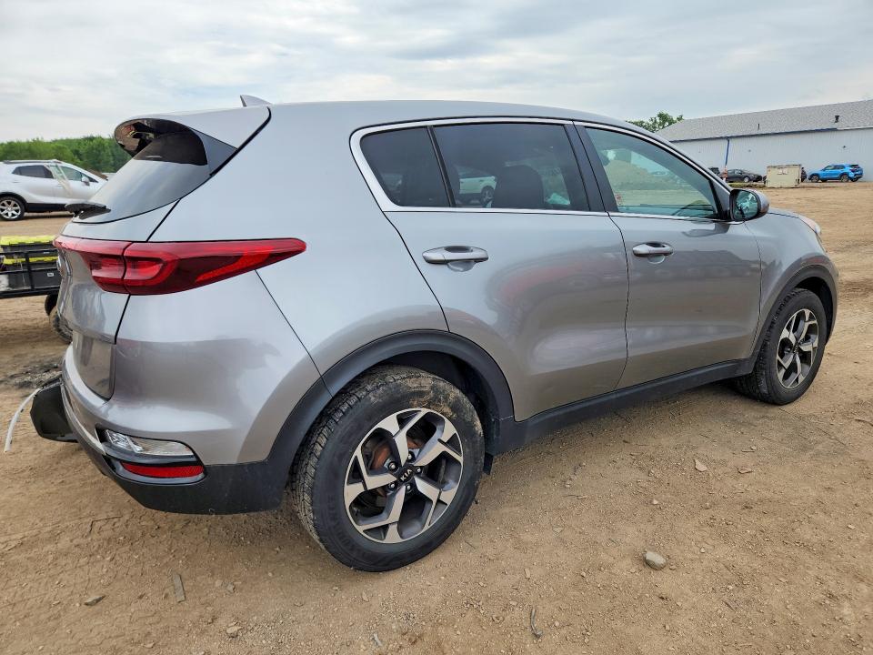 2020 Kia VIN KNDPM3AC5L7652928 COPART salvage auction — REAR END, Oh - Cert Of Title-Salvage, sold $100 on 2026-07-27 (photo 3)