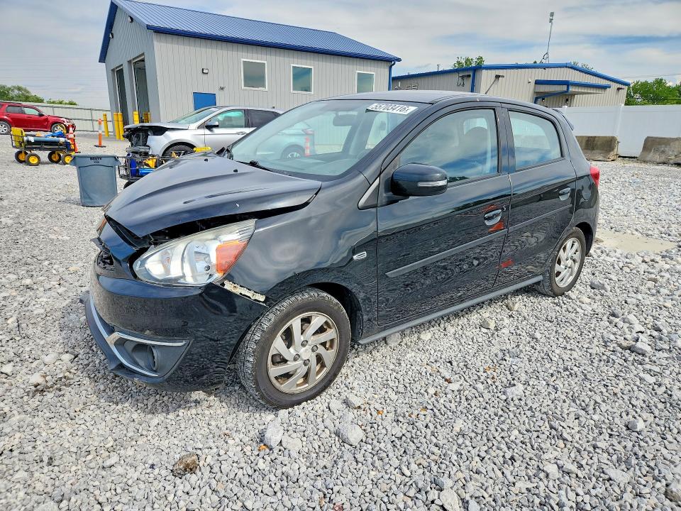 2017 Mitsubishi Mirage VIN ML32A4HJ2HH017991 — COPART salvage auction photo