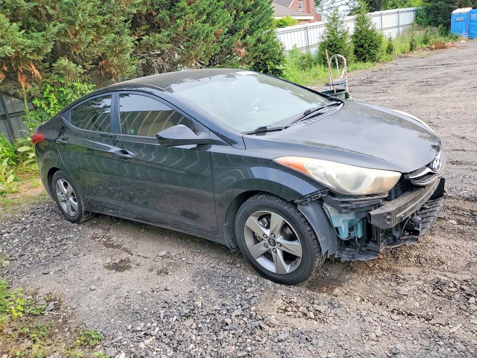 2012 Hyundai VIN KMHDH4AEXCU332922 COPART salvage auction — FRONT END, Md - Cert Of Salvage > 75% Damage, sold $950 on 2026-07-27 (photo 4)