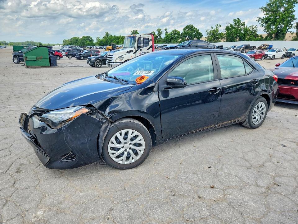 2017 Toyota Corolla VIN 5YFBURHE9HP584997 COPART salvage auction — FRONT END, Mo - Salvage Certificate Of Title, sold $3,350 on 2026-07-14 (photo 1)