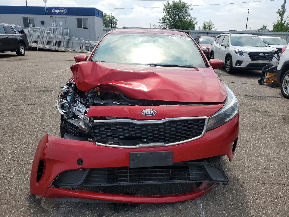 2018 Kia Forte VIN 3KPFL4A72JE255326 COPART salvage auction — FRONT END, Mn - Cert Of Title-Salvage, sold $1,300 on 2026-07-02 (photo 5)