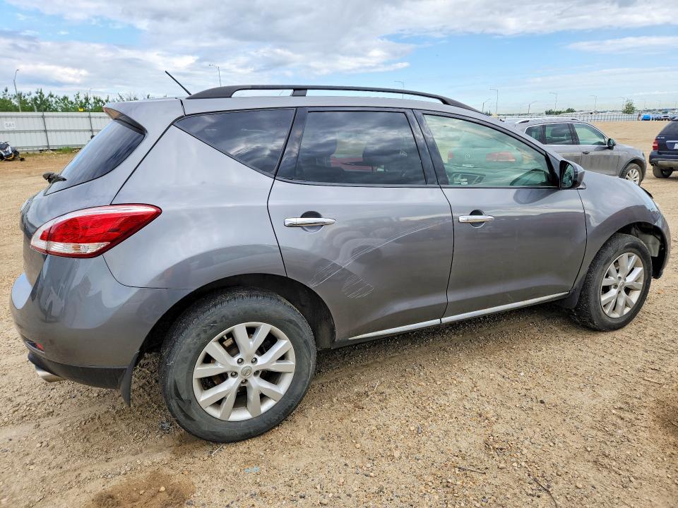2014 Nissan Murano VIN JN8AZ1MW0EW516091 COPART salvage auction — SIDE, Ab - Bos - Salvage, sold $1,350 on 2026-07-09 (photo 3)