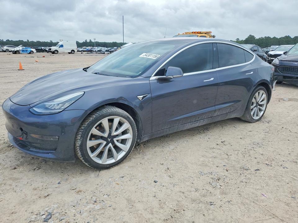 2018 Tesla Model 3 VIN 5YJ3E1EA5JF151666 COPART salvage auction — FRONT END, Tx - Certificate Of Title, sold $6,900 on 2026-07-02 (photo 1)