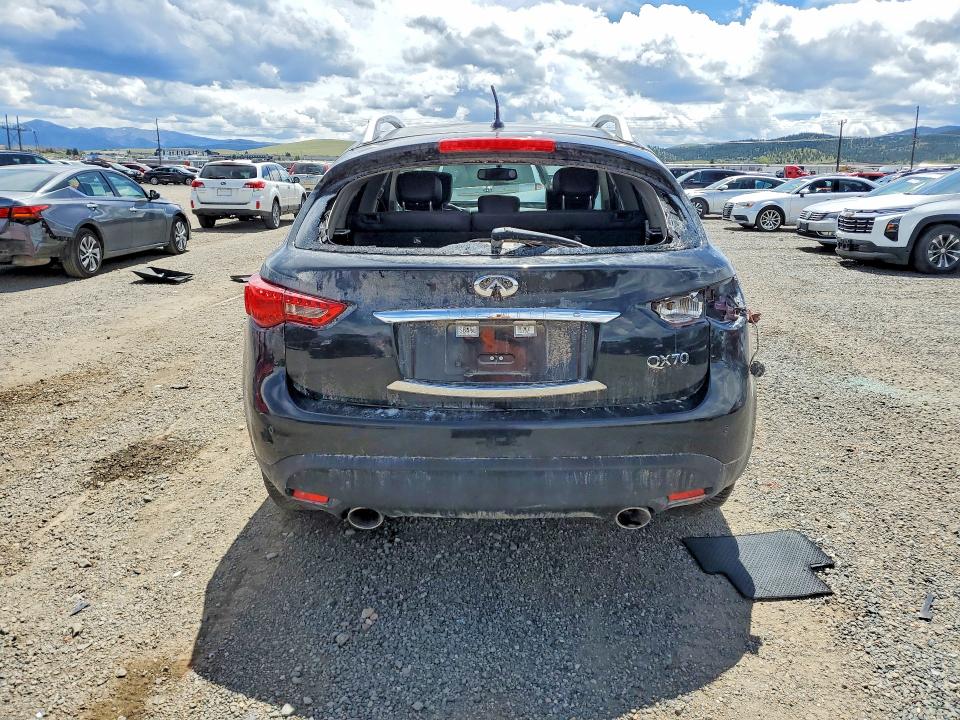 2016 Infiniti Qx70 VIN JN8CS1MW1GM400538 COPART salvage auction — FRONT END, Mt - Salvage Certificate Of A Vehic, sold $200 on 2026-07-28 (photo 6)
