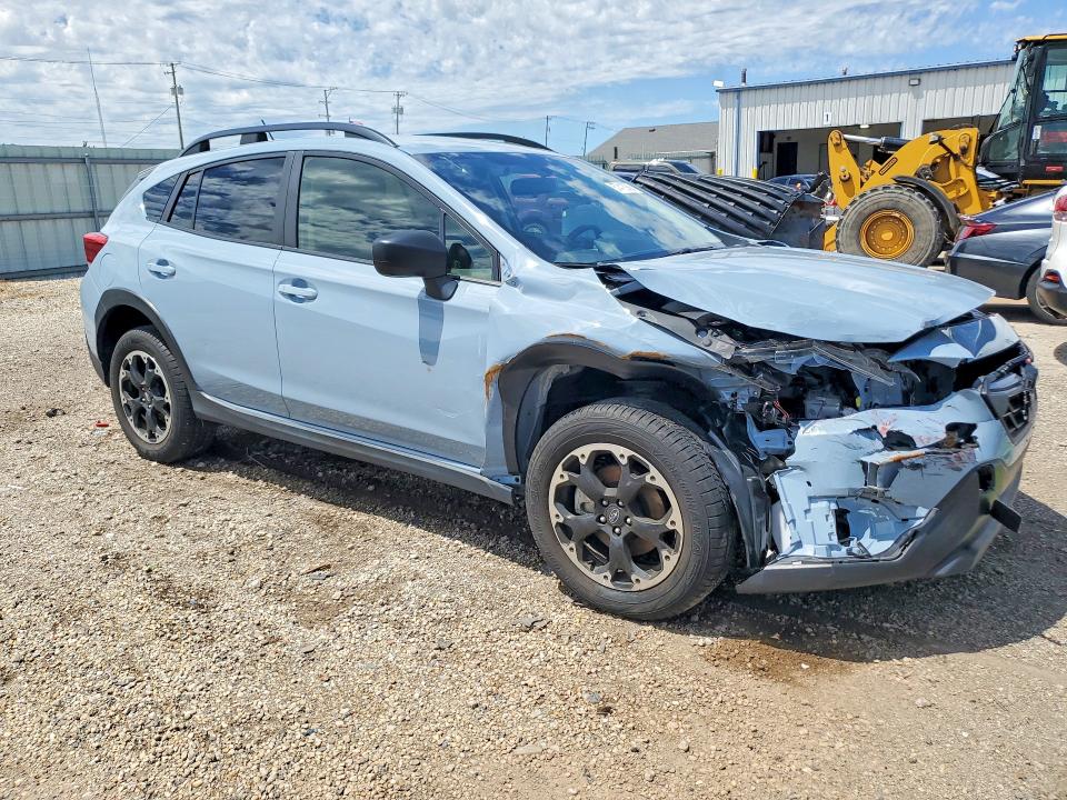 2023 Subaru Xv VIN JF2GTABCXP8241855 COPART salvage auction — FRONT END, Il - Salvage Certificate, sold $6,000 on 2026-07-22 (photo 4)