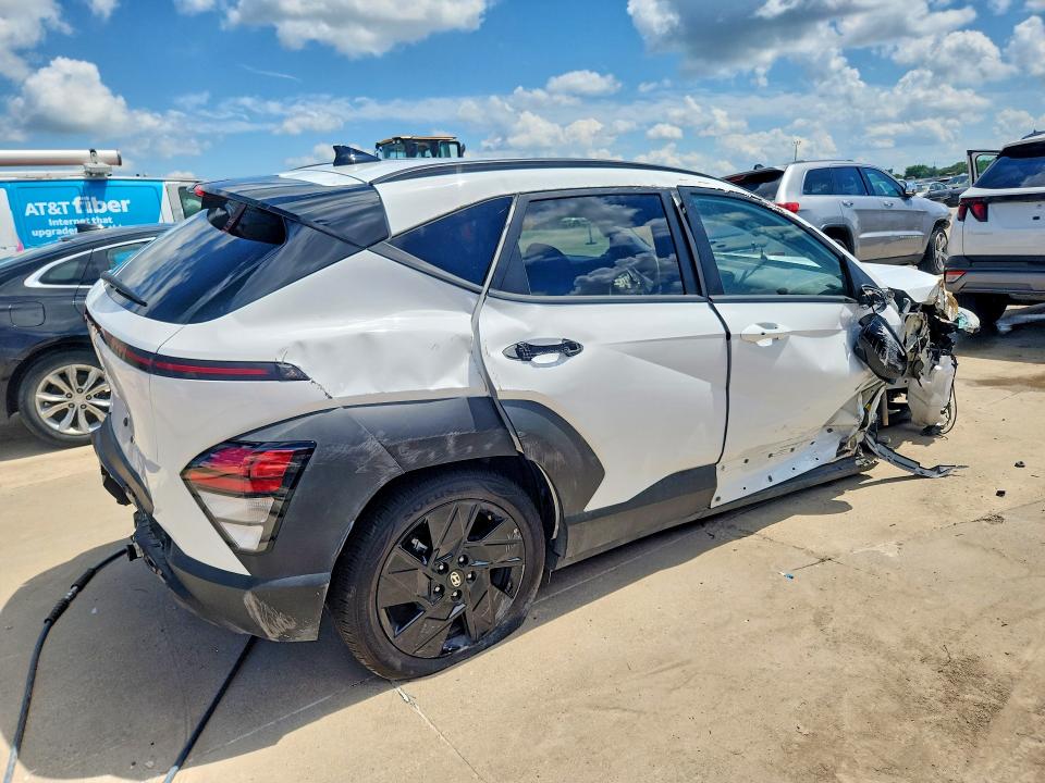 2026 Hyundai Kona VIN KM8HF3AB1TU385631 COPART salvage auction — FRONT END, TX - CERTIFICATE OF TITLE, sold $1,750 on 2026-07-23 (photo 3)