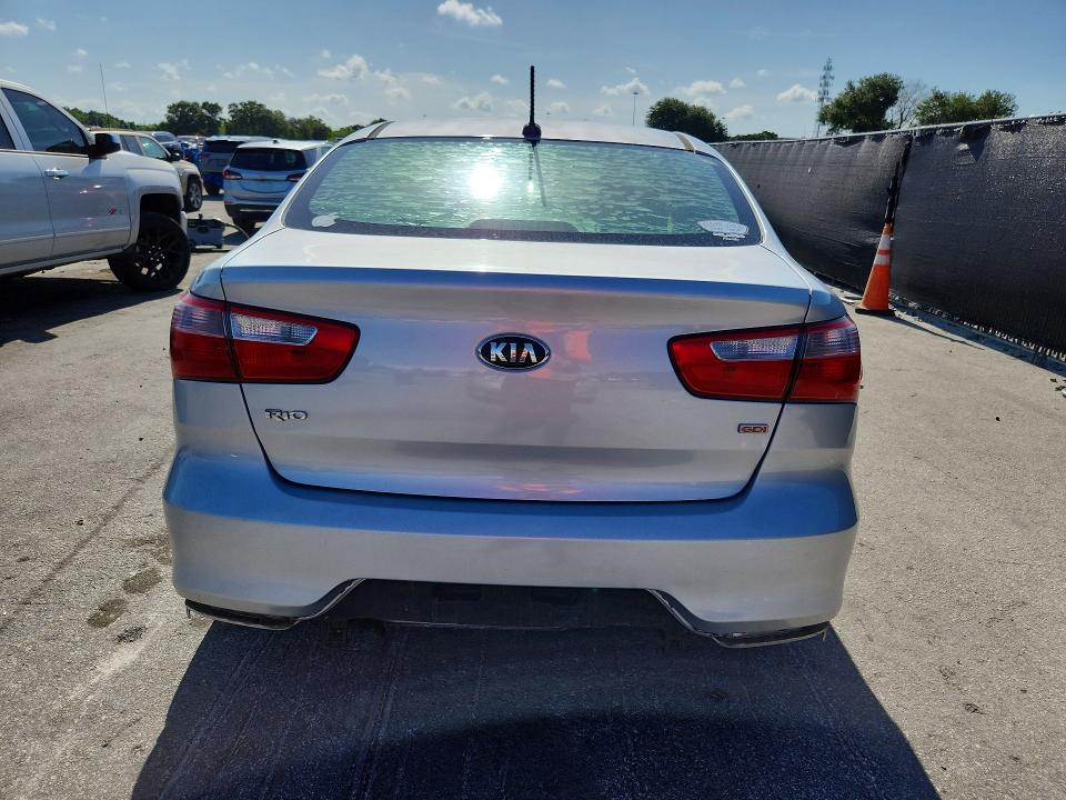 2016 Kia Rio VIN KNADM4A35G6591534 COPART salvage auction — SIDE, FL - CERT OF TITLE SLVG REBUILDABLE, sold $1,700 on 2026-07-02 (photo 6)