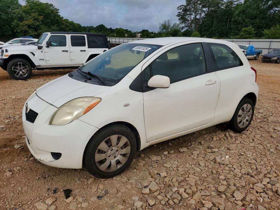 2007 Toyota Yaris VIN JTDJT923475131887 COPART salvage auction — SIDE, NC - SALVAGE CERTIFICATE OF TITLE, sold $250 on 2026-07-27 (photo 1)