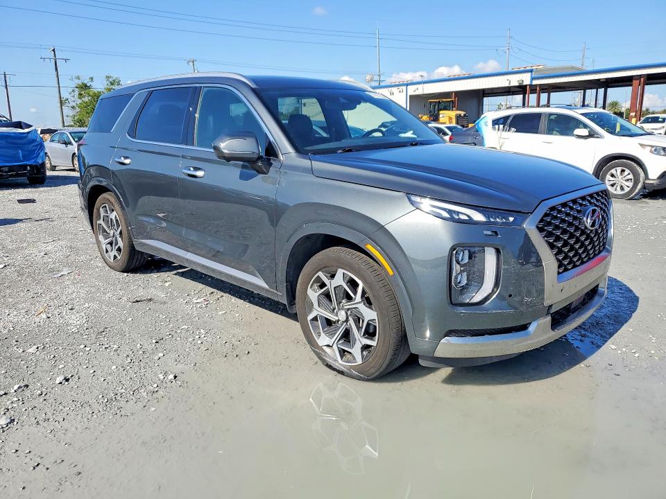 2022 Hyundai Palisade VIN KM8R74HEXNU469201 COPART salvage auction — REAR END, Fl - Certificate Of Destruction, sold $8,500 on 2026-07-10 (photo 4)