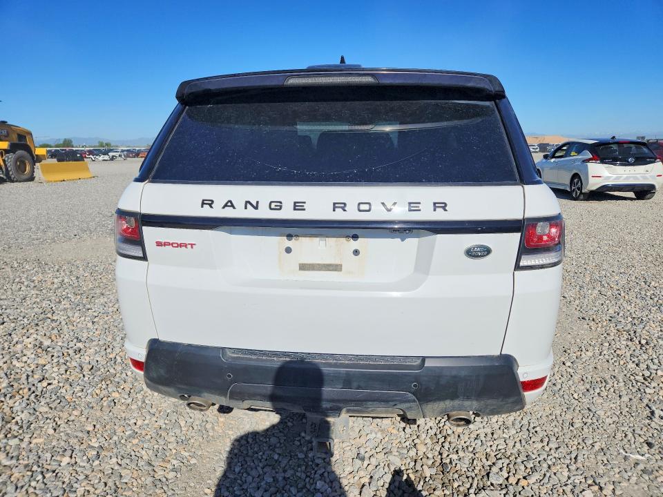 2017 Land rover RANGE ROVER VIN SALWV2FV7HA142077 COPART salvage auction — FRONT END, Co - Public - Salvage Title, sold $7,900 on 2026-07-07 (photo 6)