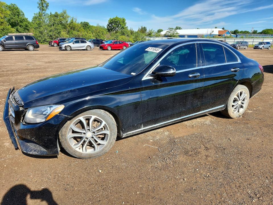 2018 Mercedes-benz VIN WDDWF4KB1JR342574 COPART salvage auction — FRONT END, Oh - Cert Of Title-Salvage, sold $125 on 2026-07-23 (photo 1)