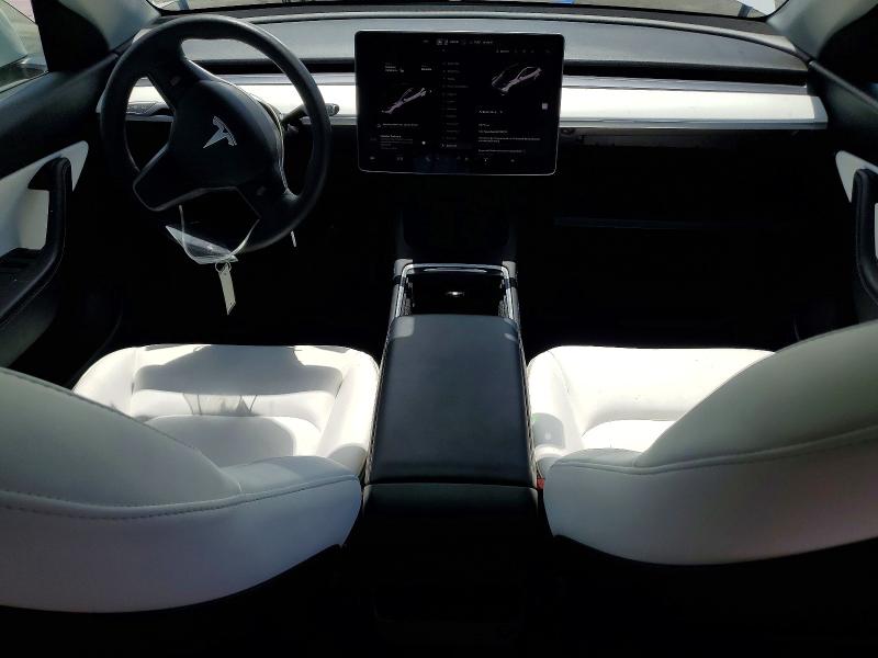 2022 Tesla Model y VIN 7SAYGAEE8NF390270 COPART salvage auction — REAR END, Fl - Cert Of Title Slvg Rebuildable, sold $9,900 on 2026-08-03 (photo 8)