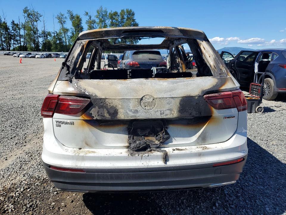 2019 Volkswagen Tiguan VIN 3VV2B7AXXKM066189 COPART salvage auction — BURN, Wa - Parts Only Title, sold $150 on 2026-07-02 (photo 6)