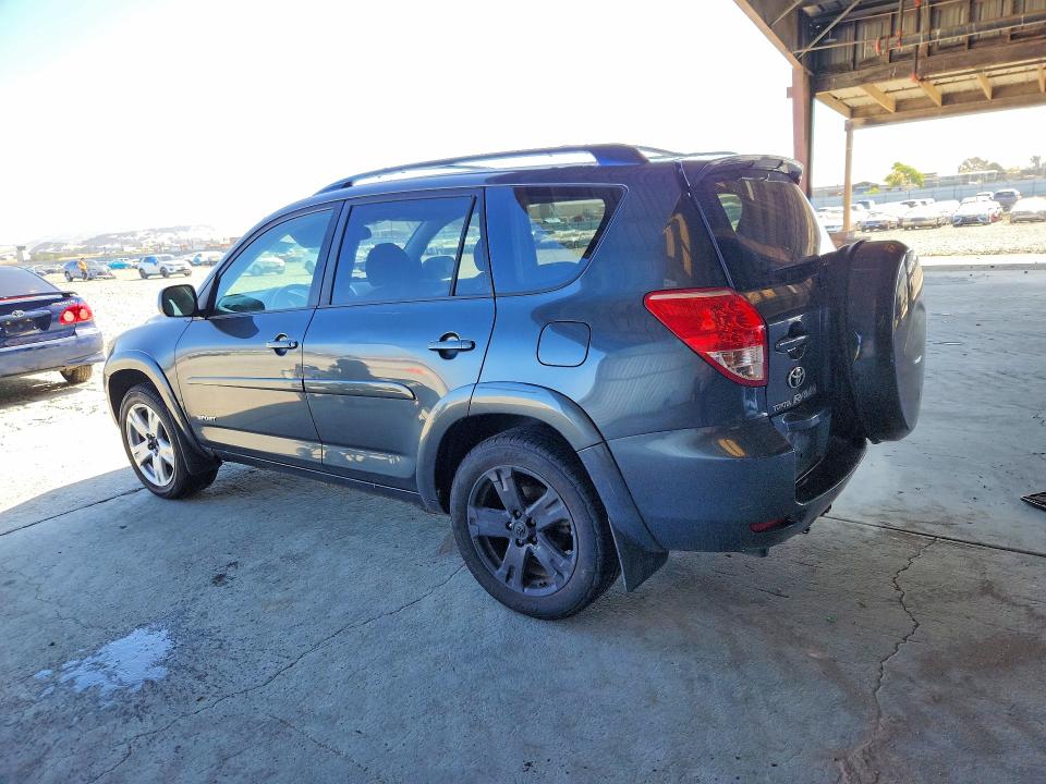 2007 Toyota Rav4 VIN JTMBK32V775031790 COPART salvage auction — REAR END, Ca - Salvage Certificate, sold $925 on 2026-07-06 (photo 2)