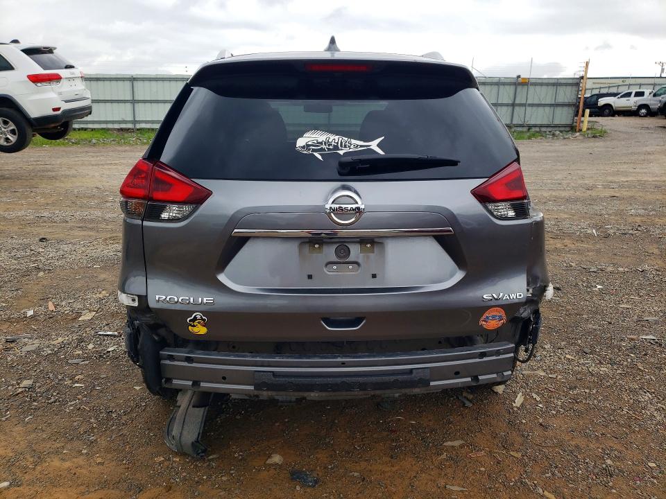 2018 Nissan Rogue VIN KNMAT2MV8JP602232 COPART salvage auction — REAR END, VA - CERT OF TITLE - SALVAGE, sold $2,750 on 2026-07-31 (photo 6)