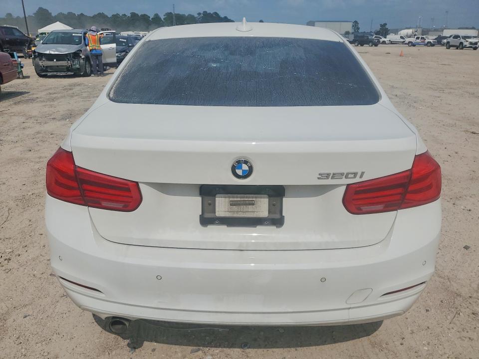 2016 BMW 3 series VIN WBA8E1G54GNT37406 COPART salvage auction — ALL OVER, Tx - Salvage Vehicle Title, sold $1,450 on 2026-07-31 (photo 6)