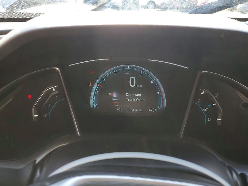 2018 Honda Civic VIN JHMFC1F76JX008462 COPART salvage auction — FRONT END, Ca - Salvage Certificate, sold $4,300 on 2026-07-23 (photo 9)