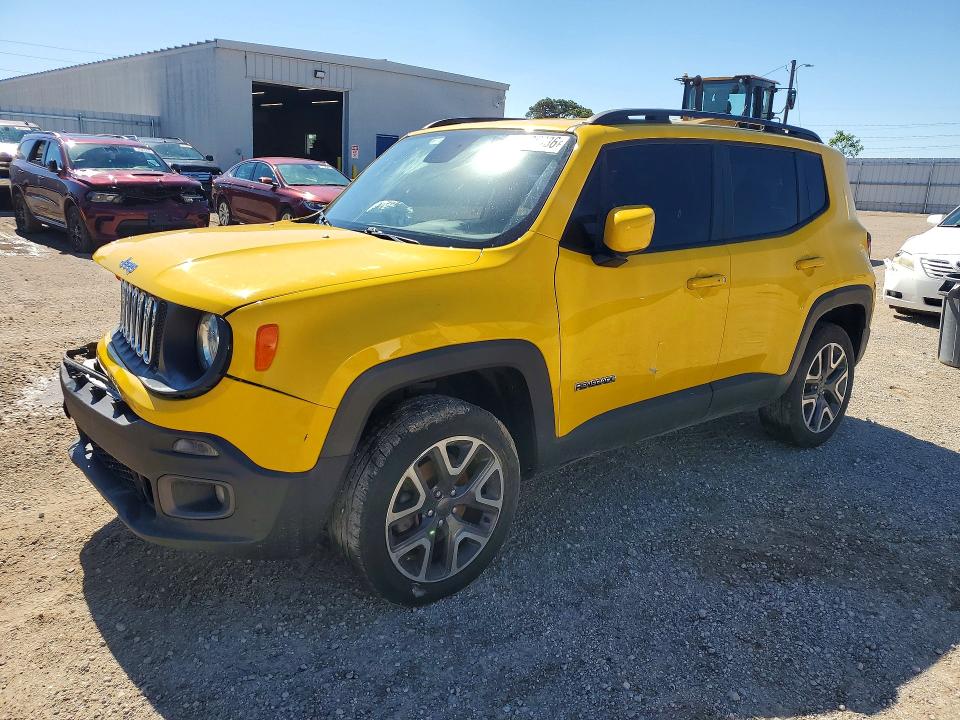 2016 Jeep Renegade VIN ZACCJBBT0GPD42873 COPART salvage auction — FRONT END, Ia - Cert Of Title-Salvage Title, sold $1,050 on 2026-07-15 (photo 1)