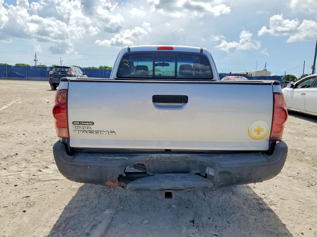 2007 Toyota Tacoma VIN 5TETX22N37Z337379 COPART salvage auction — Front End, MA - CERTIFICATE OF TITLE, sold $4,000 on 2026-07-01 (photo 6)