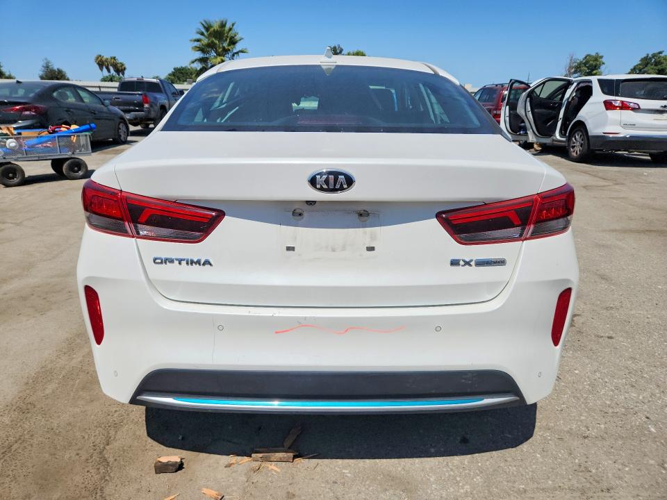 2020 Kia Optima VIN KNAGU4LE4L5037235 COPART salvage auction — FRONT END, Ca - Salvage Certificate, sold $2,350 on 2026-07-10 (photo 6)