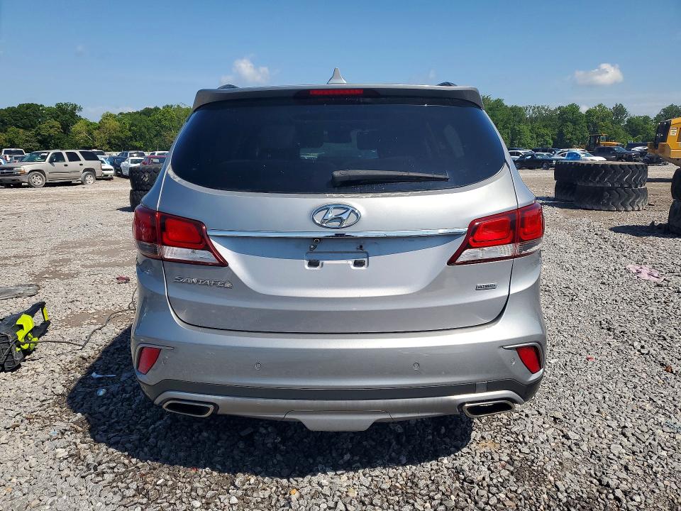 2018 Hyundai Santa fe VIN KM8SR4HF0JU283441 COPART salvage auction — MECHANICAL, Al - Cert Of Title-Salvage Title, sold $3,300 on 2026-07-07 (photo 6)