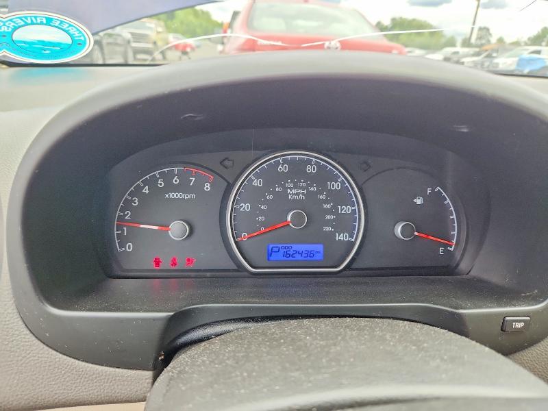 2010 Hyundai Elantra VIN KMHDU4AD1AU987762 COPART salvage auction — FRONT END, Or - Salvage Title Certificate, sold $575 on 2026-07-13 (photo 9)