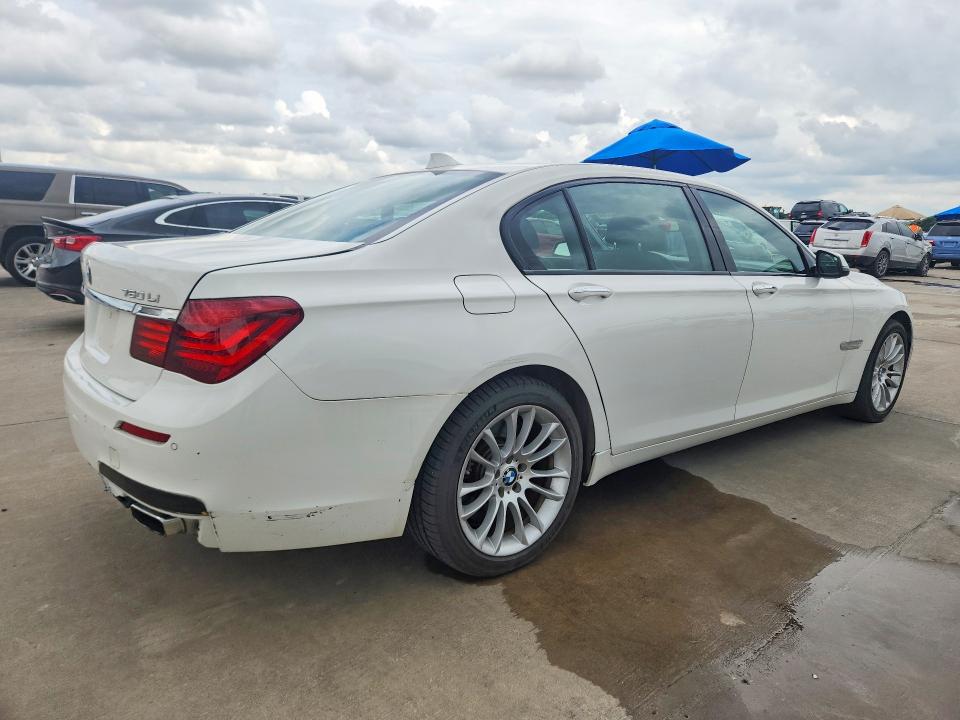 2014 BMW 7er VIN WBAYE8C53ED780597 COPART salvage auction — NORMAL WEAR, La - Certificate Of Title, sold $1,750 on 2026-07-02 (photo 3)