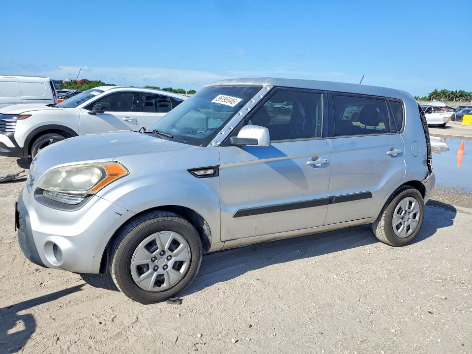 2012 Kia Soul VIN KNDJT2A53C7431428 COPART salvage auction — REAR END, Fl - Cert Of Title Slvg Rebuildable, sold $275 on 2026-07-15 (photo 1)