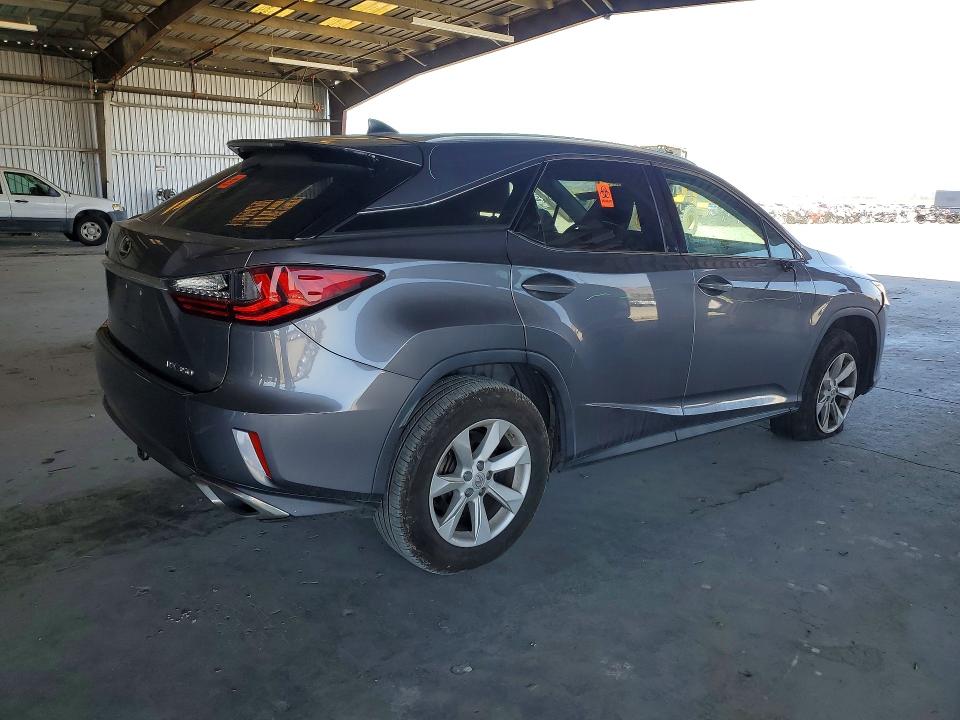 2017 Lexus Rx VIN 2T2BZMCA5HC133196 COPART salvage auction — FRONT END, Ca - Salvage Certificate, sold $9,100 on 2026-07-02 (photo 3)