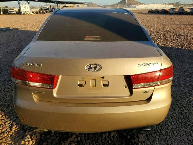 2007 Hyundai Sonata VIN 5NPEU46F17H185704 COPART salvage auction — FRONT END, AZ - CERTIFICATE OF TITLE, sold $625 on 2026-07-09 (photo 6)