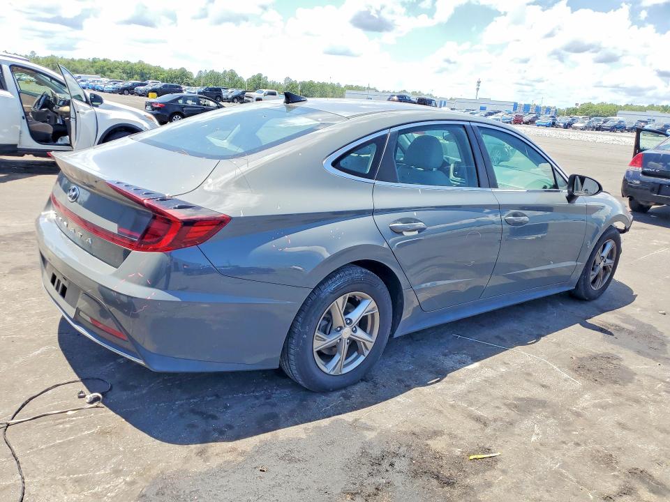 2021 Hyundai Sonata VIN 5NPEG4JA5MH093574 COPART salvage auction — FRONT END, Fl - Certificate Of Destruction, sold $2,550 on 2026-07-27 (photo 3)