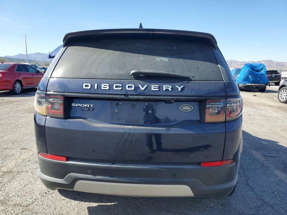 2020 Land rover VIN SALCJ2FX8LH835594 COPART salvage auction — FRONT END, Nv - Salvage Title, sold $3,350 on 2026-07-30 (photo 6)